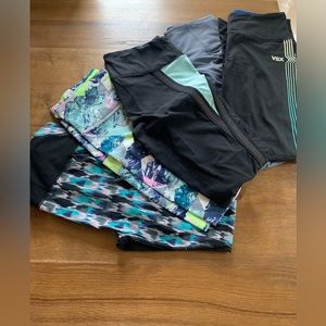 Victoria’s Secret VSX Sport Workout Gym Leggings - Bundle lot of 5